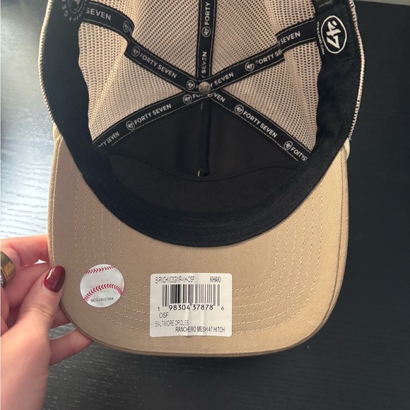 47 Baltimore Orioles Brown Adjustable Hat - Picture 2 of 2